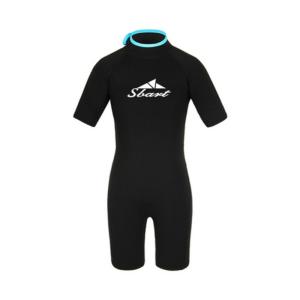 Гидрокостюм неопреновый 2мм 1040 черный цельный подростковый короткий  (XXL)