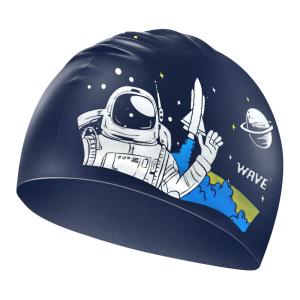 Шапочка для плавания силиконовая Wave SC4613 (Космонавт)