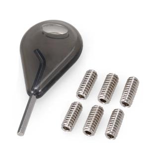 Болтики + ключик FCS Fin Key + Screw (3 штуки + ключик)