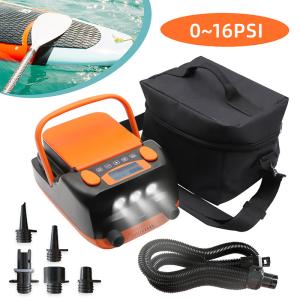 Насос автомобильный для SUP Stermay HT-790 до 16 PSI Аккумуляторный 6000 mAh